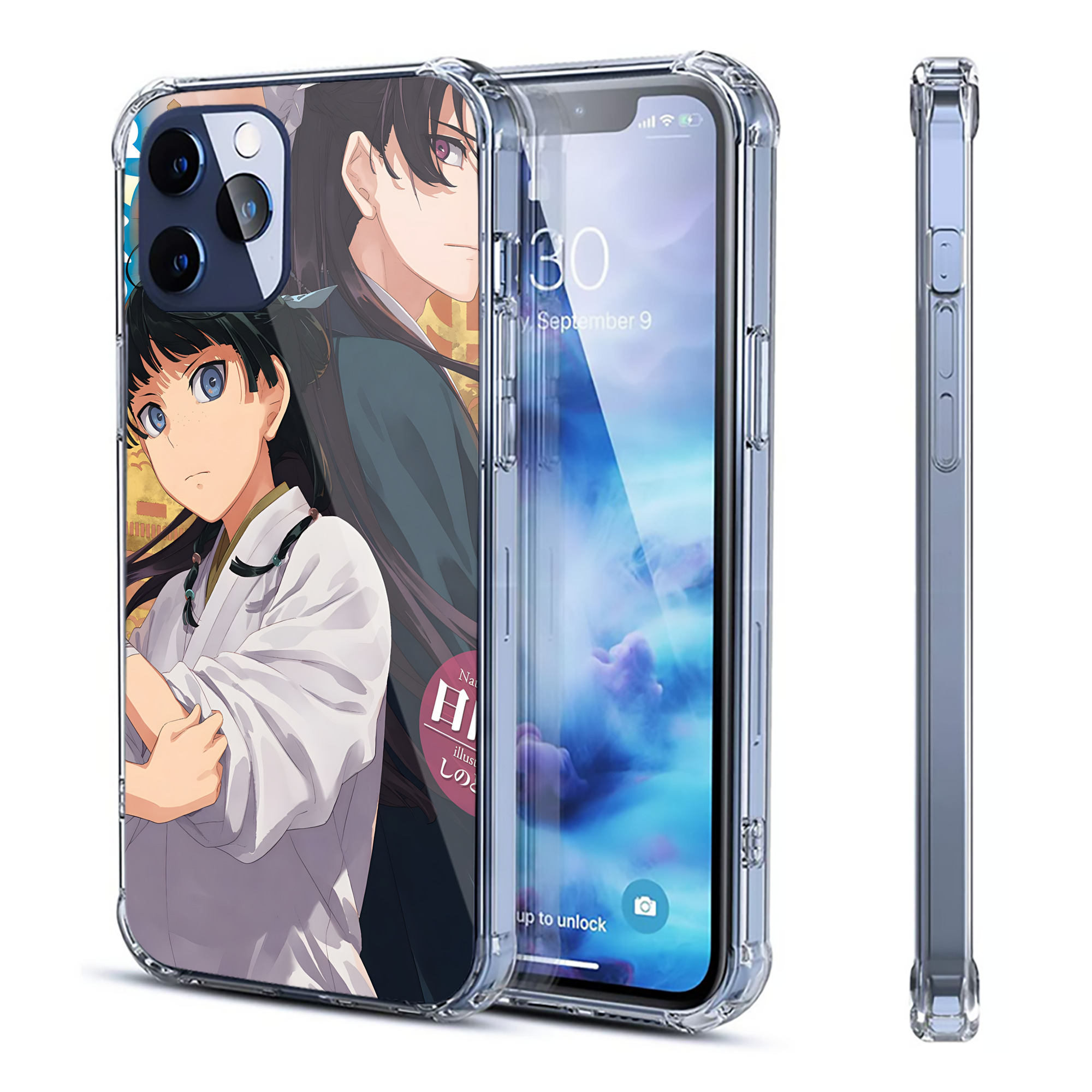 （画像用） 薬屋のひとりごと The Apothecary Diaries 【iPhone 12シリーズ対応】透明スマホケース（クリアソフトケース）